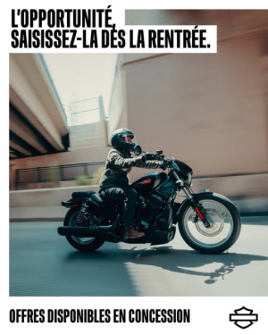 Profitez d'offres de rentrée chez H-D Lille pour vous offrir la nouvelle Nightster